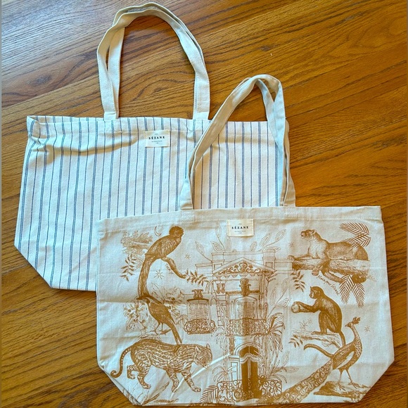 Sezane Handbags - Sezane Tote bundle